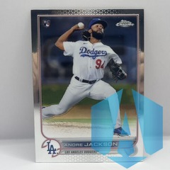 2022 Topps Chrome Andre Jackson RC #121 Los Angeles Dodgers